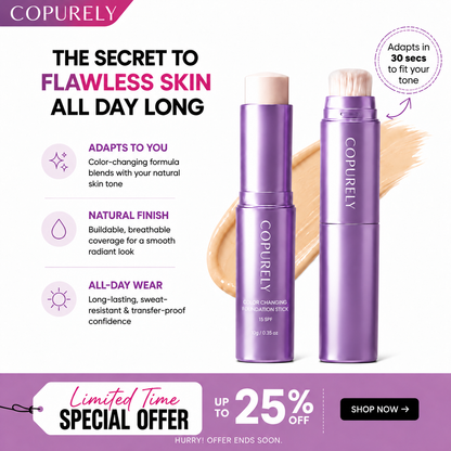 Korea 2 in 1 Color Changing Foundation Stick